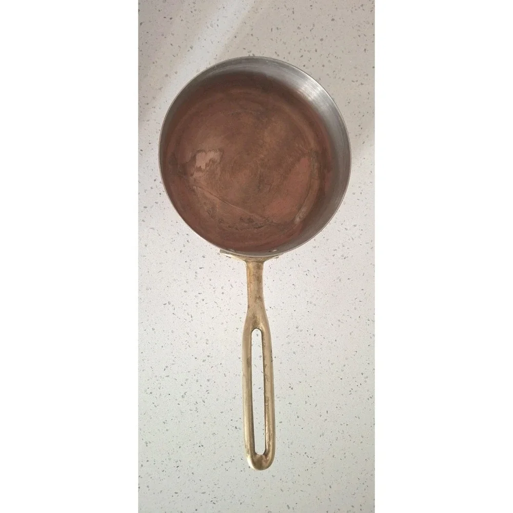 Vintage Copper Saucepan 6.5